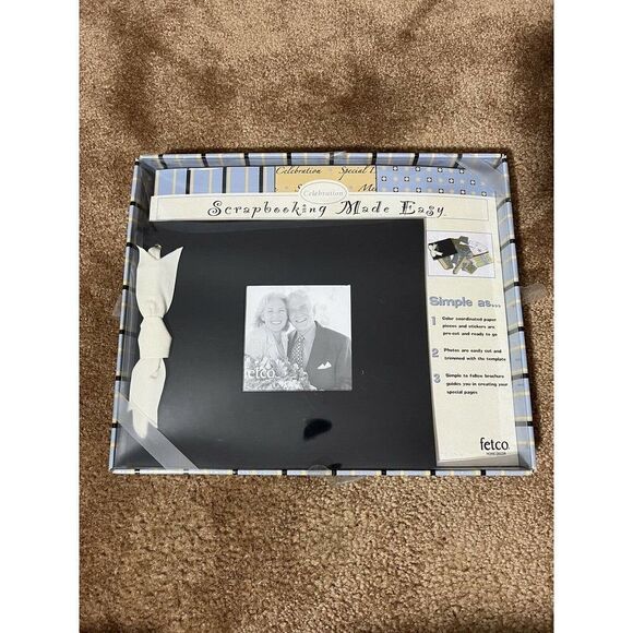 Fetco CELEBRATION Kit "Scrapbooking Made Easy" 130 Pieces Template Stickers 2003 - Picture 2 of 7